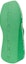 Purchase (Women) Alexander Wang 'Green Leather Minimalist Wedge Flip-Flops' 30321S019310
