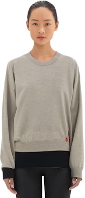 (W) アレキサンダーワン グレー プルオーバー クルーネック セーター カジュアル 長袖 1KC3231062-139 Purchase (W) アレキサンダーワン グレー プルオーバー クルーネック セーター カジュアル 長袖 1KC3231062-139