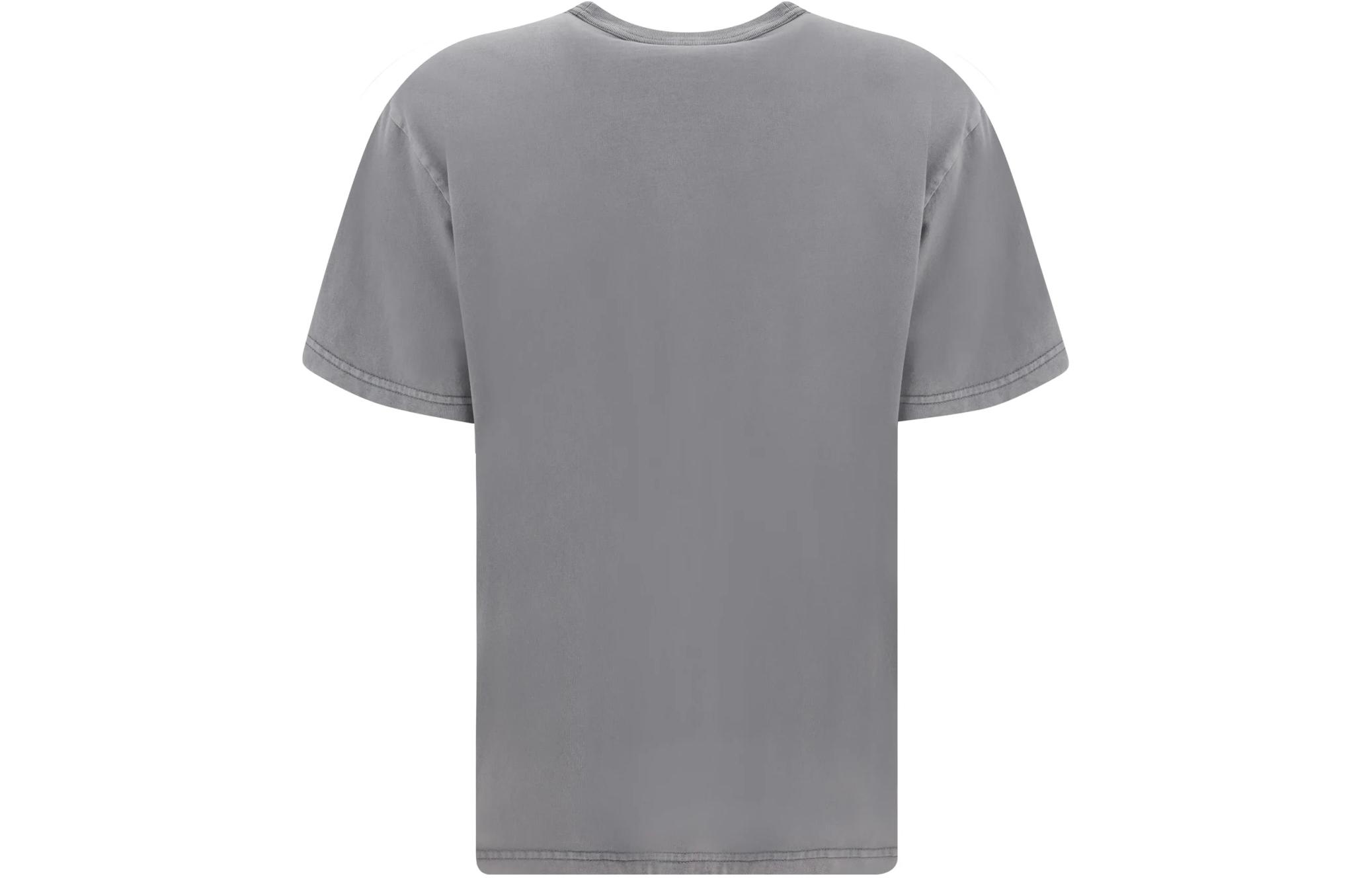 (Women) Alexander Wang  Grey Round Neck Slim Fit T-Shirt. 4CC3221357037A 圖 3