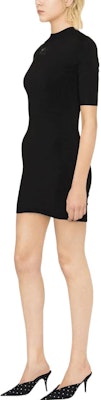 (W) アレキサンダーワン ハイネック ショートスリーブ ミニドレス ソリッドカラー 4KC1236032-001 Purchase (W) アレキサンダーワン ハイネック ショートスリーブ ミニドレス ソリッドカラー 4KC1236032-001