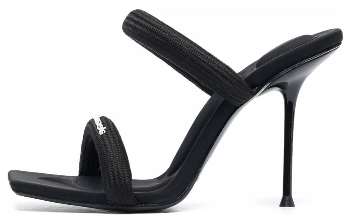 (Women) Alexander Wang Julie Tubular Webbing Sandal 'Black'