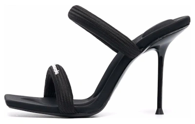 (Women) Alexander Wang Julie Tubular Webbing Sandal 'Black'
