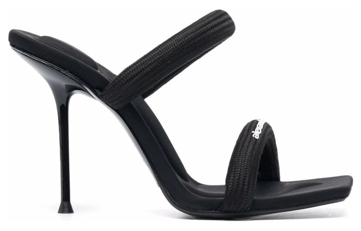 (Women) Alexander Wang Julie Tubular Webbing Sandal 'Black'