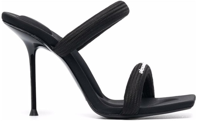 (W) Alexander Wang 'Julie Tacón Alto Negro Punta Cuadrada Slide' 30321S033001 Order (W) Alexander Wang 'Julie Tacón Alto Negro Punta Cuadrada Slide' 30321S033001