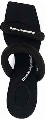 (W) Alexander Wang 'Julie Tacón Alto Negro Punta Cuadrada Slide' 30321S033001 Purchase (W) Alexander Wang 'Julie Tacón Alto Negro Punta Cuadrada Slide' 30321S033001