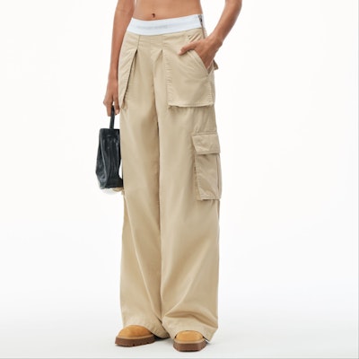 (W) アレキサンダーワン カーキ ストレート ポケット ジッパー カーゴパンツ 1WC2244724279 Lookbook (W) アレキサンダーワン カーキ ストレート ポケット ジッパー カーゴパンツ 1WC2244724279