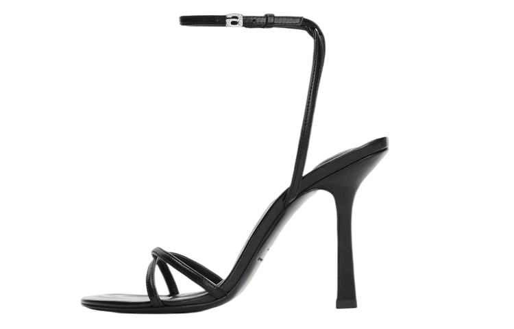 (Women) Alexander Wang 'Leather Stiletto Buckle Fashion Slide' 30222S019001