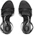 (W) Alexander Wang 'Slaid Fesyen Kulit Bertumit Runcing Berkepala Gesper' 30222S019001