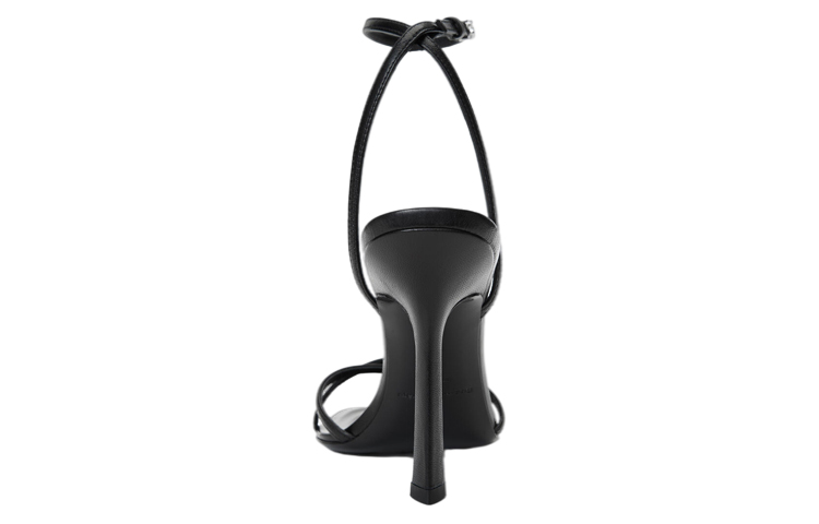 Shop (W) Alexander Wang 'Sandalia de Tacón de Cuero con Hebilla de Moda' 30222S019001