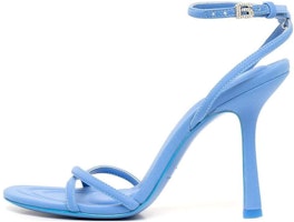 (Women) Alexander Wang 'Light Blue Buckle High Heel Mules' 30222S007450 (Women) Alexander Wang 'Light Blue Buckle High Heel Mules' 30222S007450