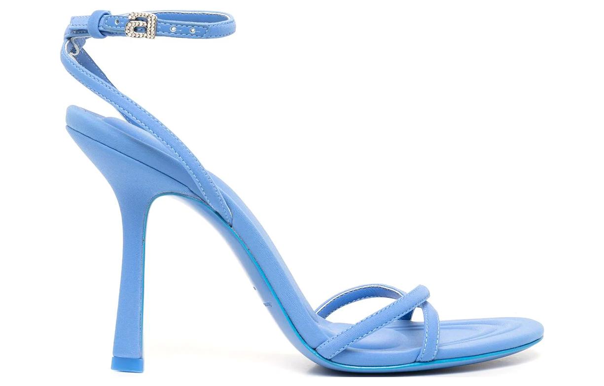 Order (W) 亚历山大·王 浅蓝色扣带高跟凉鞋 30222S007450