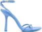 Order (W) 亚历山大·王 浅蓝色扣带高跟凉鞋 30222S007450