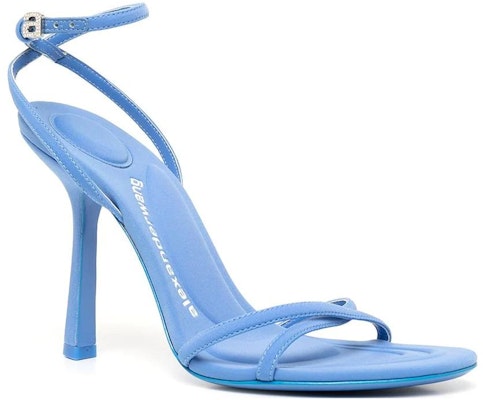 (W) 亚历山大·王 浅蓝色扣带高跟凉鞋 30222S007450 Lookbook (W) 亚历山大·王 浅蓝色扣带高跟凉鞋 30222S007450