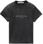 Buy (W) Alexander Wang Logo Slim-Fit Jersey T-Shirt Hitam SS24 1CC1241876007