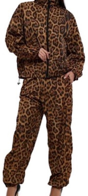 (Women) Alexander Wang Loose Leopard Print Zip Jacket Brown 4WC4232073-223 Lookbook (Women) Alexander Wang Loose Leopard Print Zip Jacket Brown 4WC4232073-223