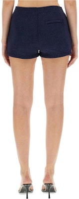 (W) 亞歷山大王低腰修身休閒短褲深海軍藍 4CC3234386-065 Lookbook (W) 亞歷山大王低腰修身休閒短褲深海軍藍 4CC3234386-065