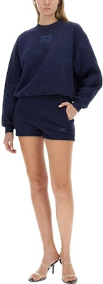 (W) 亞歷山大王低腰修身休閒短褲深海軍藍 4CC3234386-065 Purchase (W) 亞歷山大王低腰修身休閒短褲深海軍藍 4CC3234386-065