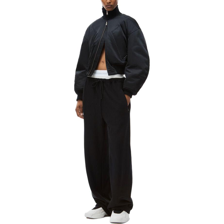 (Women) Alexander Wang  Low Waist Wide-Leg Casual Trousers. 4CC1244349-020 圖 3