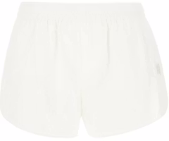 (Women) Alexander Wang Mid-Rise Solid Color Casual Shorts White. 4WC3234379-100 (Women) Alexander Wang Mid-Rise Solid Color Casual Shorts White. 4WC3234379-100