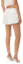 Shop (W) Alexander Wang Celana Pendek Kasual Putih Mid-Rise Warna Solid. 4WC3234379-100