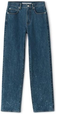 (Women) Alexander Wang Mid-Rise Straight-Leg Jeans Blue 1WC3234000-401 Order (Women) Alexander Wang Mid-Rise Straight-Leg Jeans Blue 1WC3234000-401