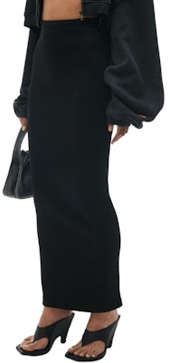 (W) Alexander Wang Gaun Maxi Rajut Minimalis Hitam SS24 4CC2245058-001 Purchase (W) Alexander Wang Gaun Maxi Rajut Minimalis Hitam SS24 4CC2245058-001