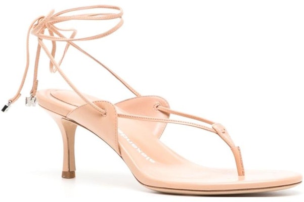 (W) Alexander Wang 'Sandal Stiletto Kulit Kambing Warna Nude' 30223S015254 Order (W) Alexander Wang 'Sandal Stiletto Kulit Kambing Warna Nude' 30223S015254