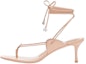 Lookbook (W) Alexander Wang 'Selipar Fesyen Kulit Kambing Stiletto Warna Kulit' 30223S015254