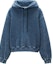 Order (Women) Alexander Wang Oversized Letter Hoodie SS24 Blue Pullover Sweatshirt 4CC3242108424A-BLUE