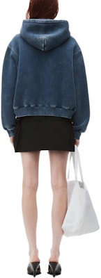(Women) Alexander Wang Oversized Letter Hoodie SS24 Blue Pullover Sweatshirt 4CC3242108424A-BLUE Shop (Women) Alexander Wang Oversized Letter Hoodie SS24 Blue Pullover Sweatshirt 4CC3242108424A-BLUE