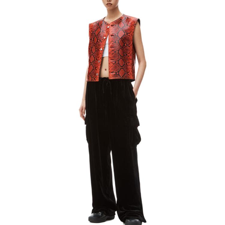 (Women) Alexander Wang  Oversized Solid Color Cargo Pants 4CC4234387-001 圖 3