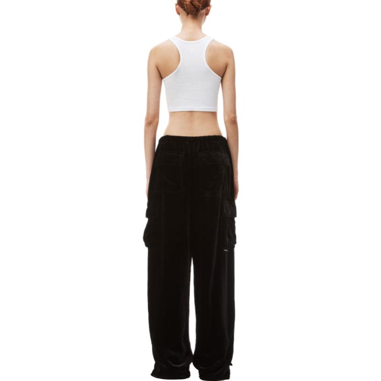 (Women) Alexander Wang  Oversized Solid Color Cargo Pants 4CC4234387-001 圖 4