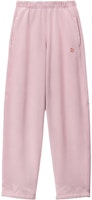 (Women) Alexander Wang Pink Logo Elastic Waist Knit Sweatpants. 4CC2244380688A (Women) Alexander Wang Pink Logo Elastic Waist Knit Sweatpants. 4CC2244380688A
