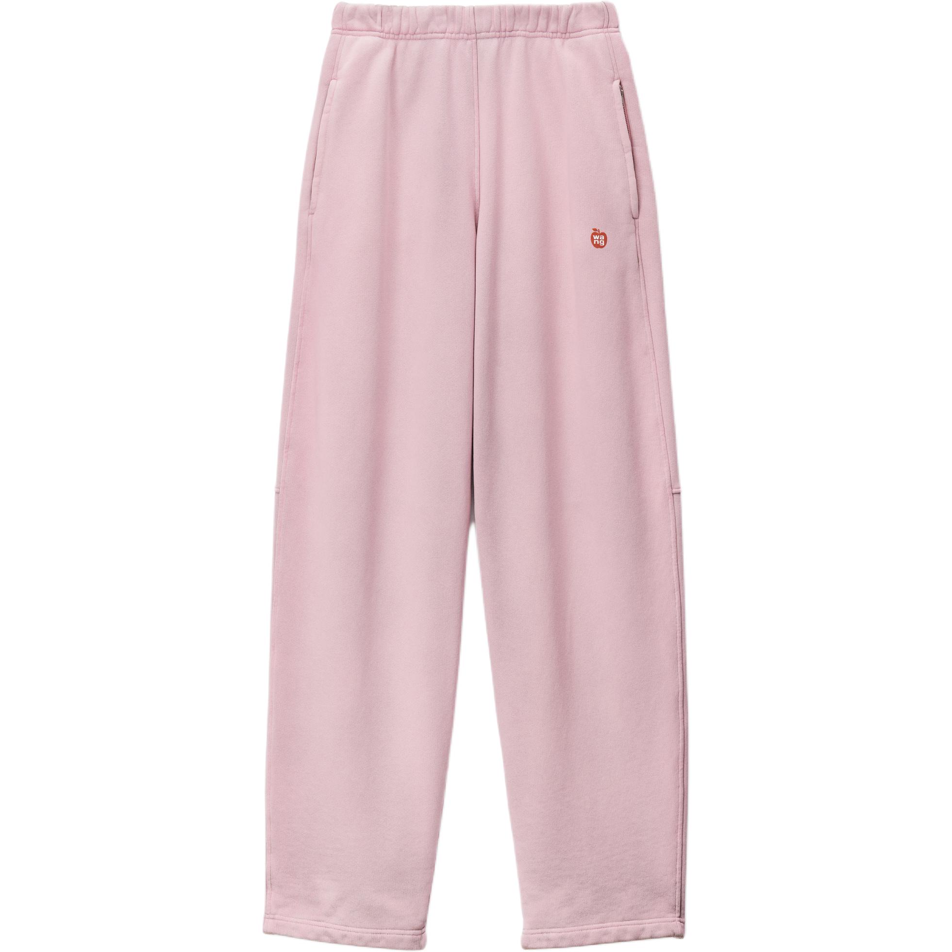 Order (Women) Alexander Wang  Pink Logo Elastic Waist Knit Sweatpants. 4CC2244380688A