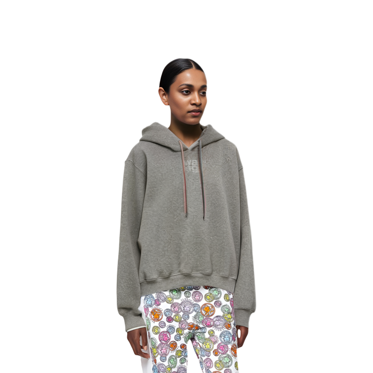 Sizing (Women) Alexander Wang  Pullover Hoodie Casual Wear. 4CC3232072-079