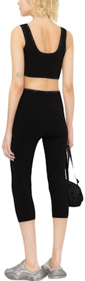(W) アレキサンダーワン ラインストーン トリム クロップド タンクトップ ブラック 1KC3231018 Shop (W) アレキサンダーワン ラインストーン トリム クロップド タンクトップ ブラック 1KC3231018
