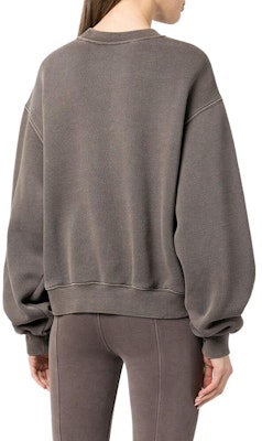 (W) 알렉산더 왕 러버 로고 프린트 크루넥 풀오버 스웻셔츠 4CC3221360-205 Purchase (W) 알렉산더 왕 러버 로고 프린트 크루넥 풀오버 스웻셔츠 4CC3221360-205