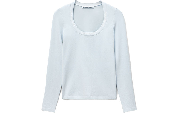 Order (W) アレキサンダーワン スリムフィット カジュアル 通勤 Tシャツ 4KC1211024-467