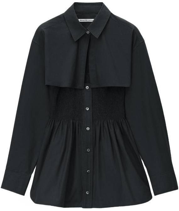 women-alexander-wang-smocked-mini-dress-with-overshirt-black-long-sleeve-4-wc-2246263001