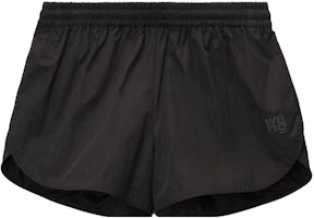 (Women) Alexander Wang Solid Color Casual Shorts - Black 4WC3234379-001 (Women) Alexander Wang Solid Color Casual Shorts - Black 4WC3234379-001