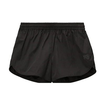 (Women) Alexander Wang Solid Color Casual Shorts - Black 4WC3234379-001