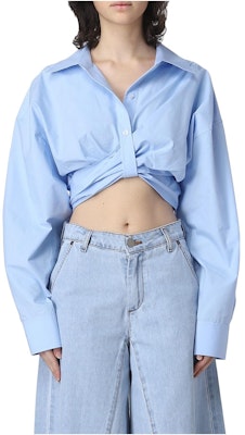 (W) アレキサンダーワン ソリッドカラー クロップド ロングスリーブトップ 4WC2231380-423 Order (W) アレキサンダーワン ソリッドカラー クロップド ロングスリーブトップ 4WC2231380-423