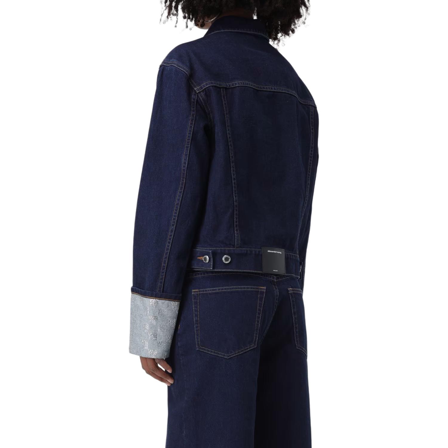 Shop (W) Alexander Wang 純色丹寧外套 藍色 4DC1242251-462A