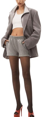 (W) 亚历山大王纯色字母印花中腰休闲短裤. 4CC3234386-079 Lookbook (W) 亚历山大王纯色字母印花中腰休闲短裤. 4CC3234386-079