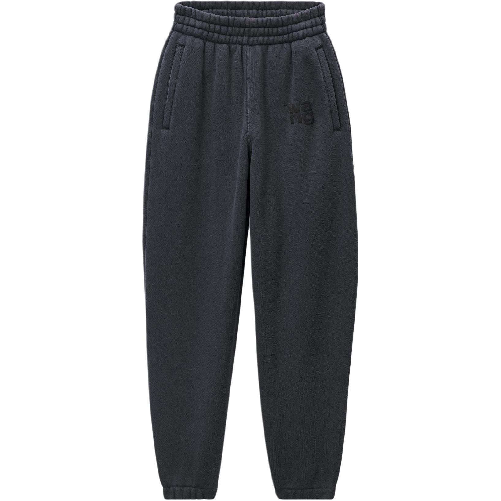 (Women) Alexander Wang  Solid Color Mid-Waist Elastic Casual Pants 4CC3224348-094