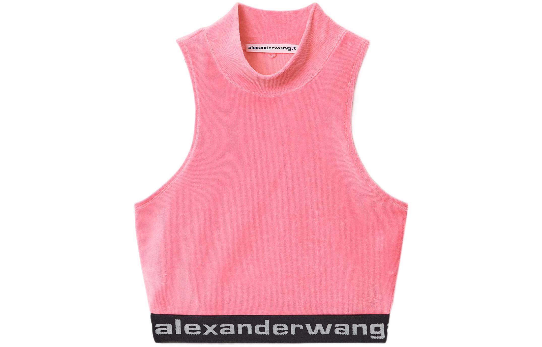 Order (W) Alexander Wang 純色高領無袖上衣 蓮花粉紅 4CC2211212-957