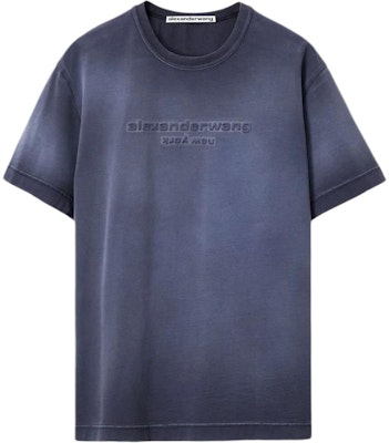 (W) 알렉산더왕 퍼플 크루넥 반팔 티셔츠 솔리드 컬러. UCC4231666-506 Buy (W) 알렉산더왕 퍼플 크루넥 반팔 티셔츠 솔리드 컬러. UCC4231666-506