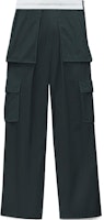 (Women) Alexander Wang Solid Wide-Leg Cargo Pants Black. 1WC22447240-12A (Women) Alexander Wang Solid Wide-Leg Cargo Pants Black. 1WC22447240-12A