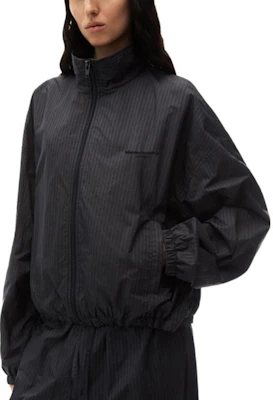 (W) Alexander Wang Jaket Logo Bordir Garis Hitam 1WC4232489-009 Purchase (W) Alexander Wang Jaket Logo Bordir Garis Hitam 1WC4232489-009