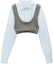 Order (Women) Alexander Wang Striped Knit Camisole and Square Neck Shirt Set 4KC3231011-030